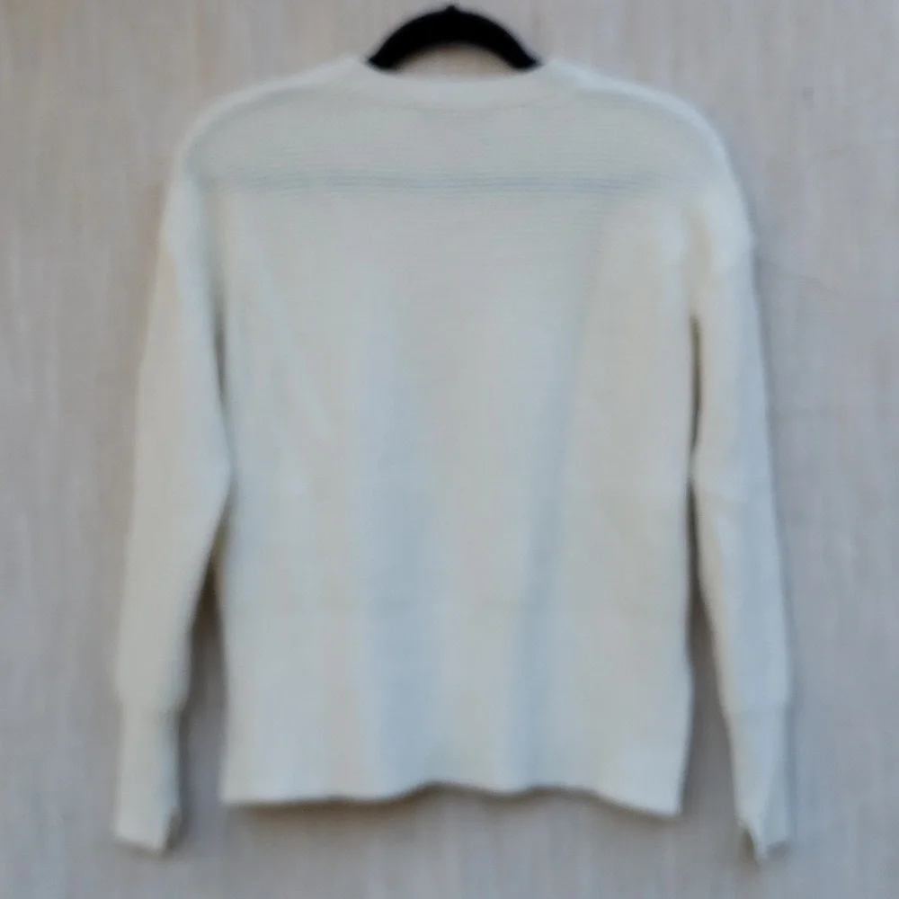 Everlane Cashmere Waffle Knit Sweater - Picture 7 of 12